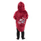 Snuggs Kids Blanket Hoodie Dark Red مدفع رمصان